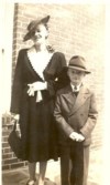 With his mother Mattie (Littlefield) Foster - 1942