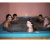 Paige with her cousins