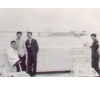 With his friends departing San Francisco, California on their way back to Hong Kong to get married - late 1950's.