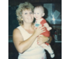 Jess at 5 months with mamaw Woods